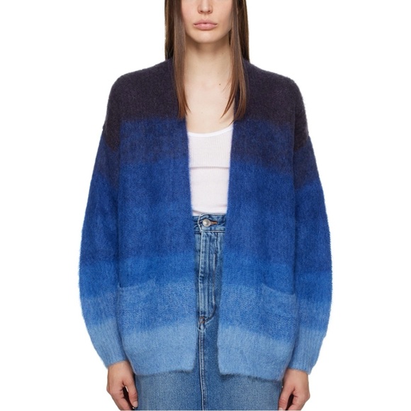 Isabel Marant Sweaters - Isabel Marant Etoile Dana Cardigan In Navy Size 2